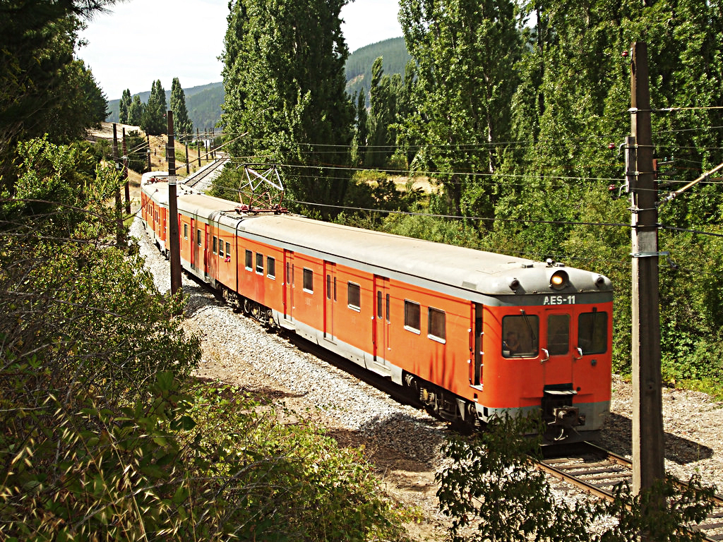 Tren turístico corto laja